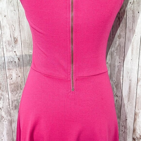Women's Old Navy Dress | Sleeveless | Small | Fit And Flare | Knee Length | Pink - Picture 13 of 16